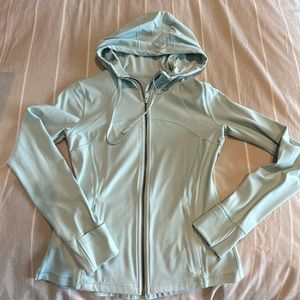 Teal LuluLemon Define hooded Jacket size 8